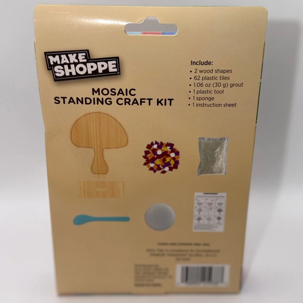 Make Shoppe Mosaic Craft Kit Bundle DIY Creative Arts Activity Kidcore 5pk